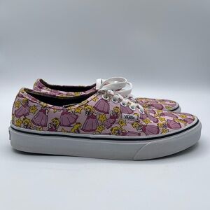 Vans Nintendo Princess Unisex Canvas Skateboarding Shoe- limit edition M 8 W 9.5